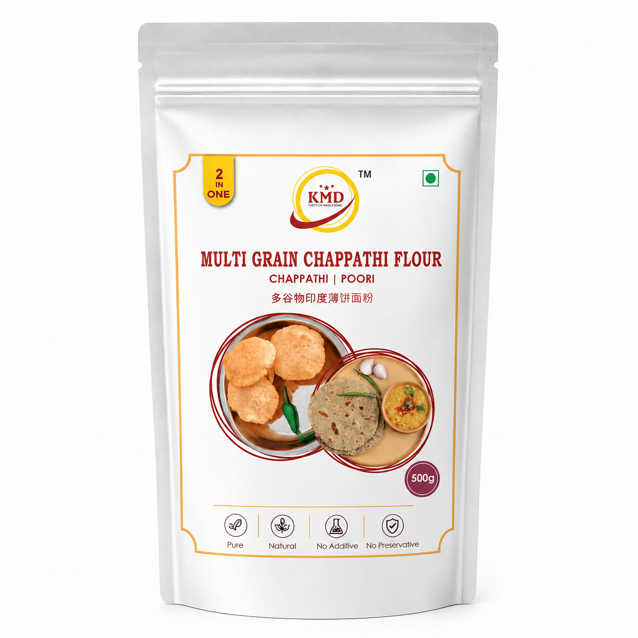 MULTI GRAIN CHAPPATHI FLOUR 500g